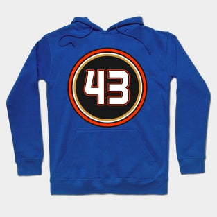 43 Jersey Anaheim Ducks Hoodie